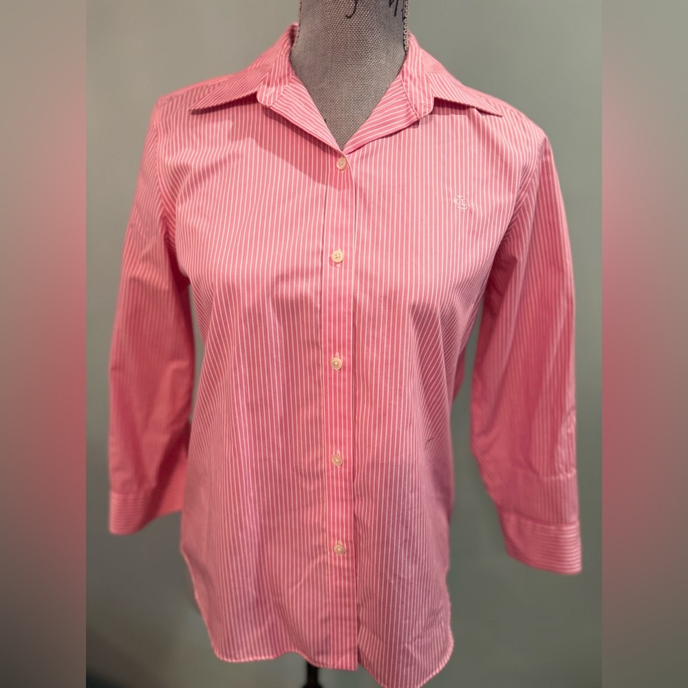 Ralph Lauren Pink Button Down Shirt
